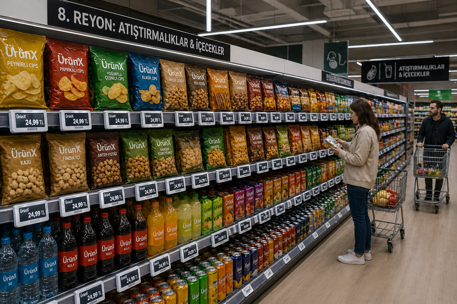 Supermarket Shelf