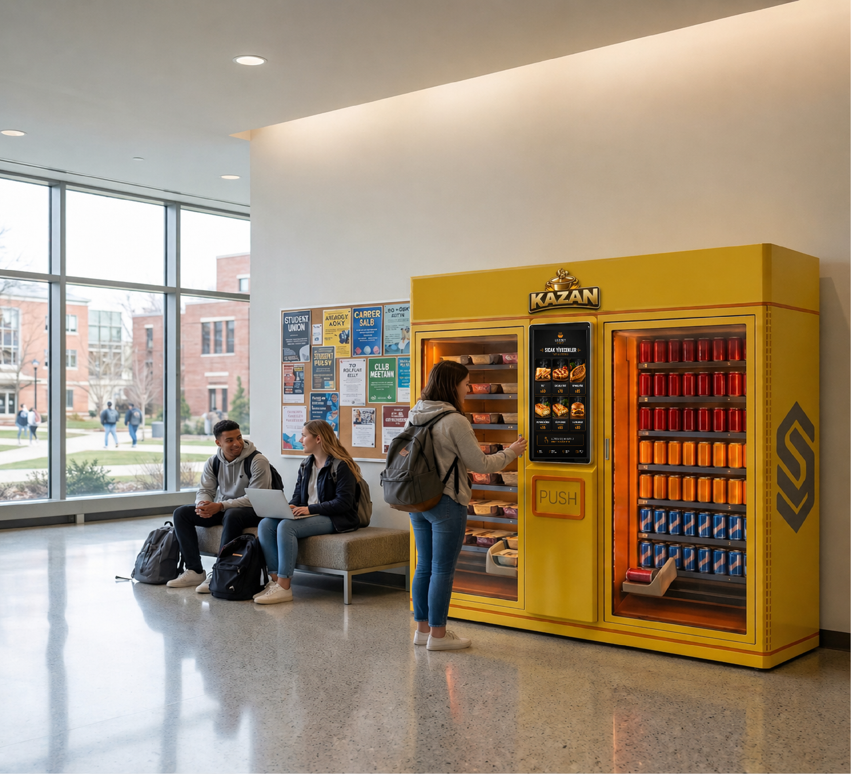 KAZAN Smart Vending Machine